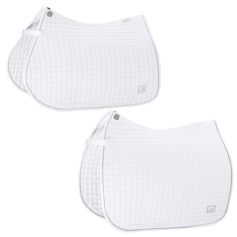 Eskadron Cotton Saddlecloth Platinum Pure SS23 - White